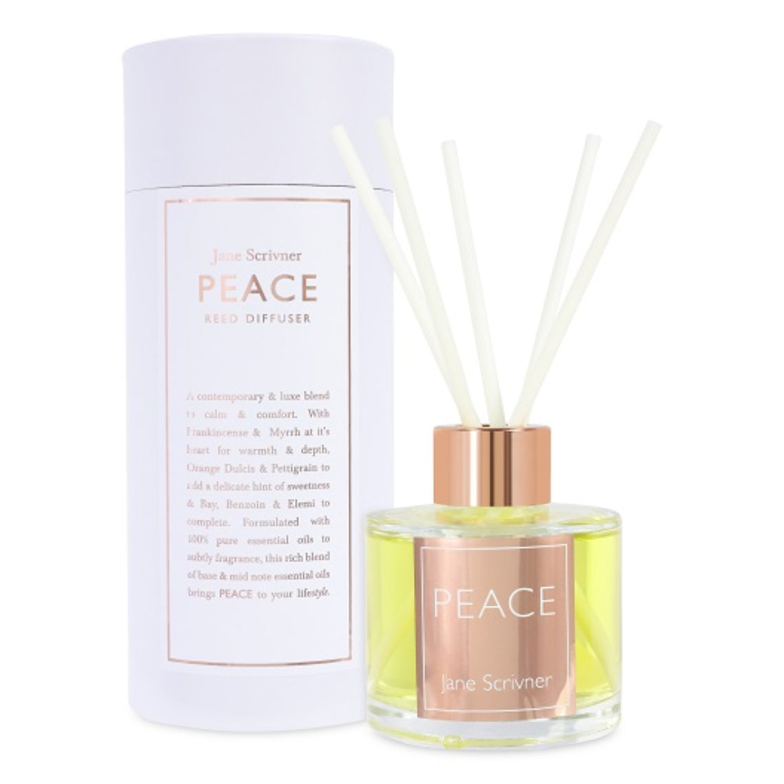 Jane Scrivner | Peace Reed Diffuser – JANE SCRIVNER SKINCARE